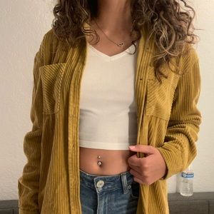 Corduroy Button Down